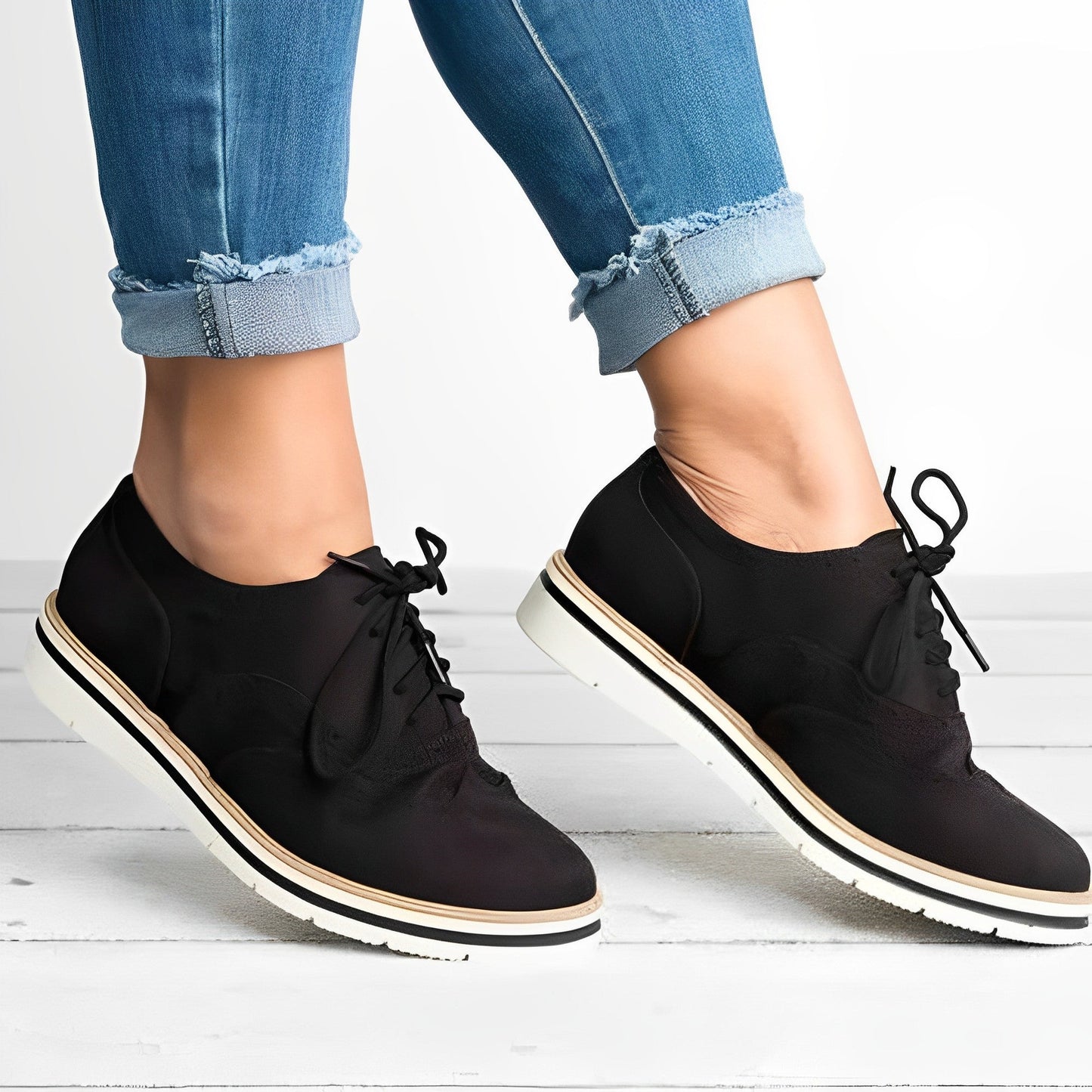 Sloane Oxford Schnürschuhe mit Aussparung