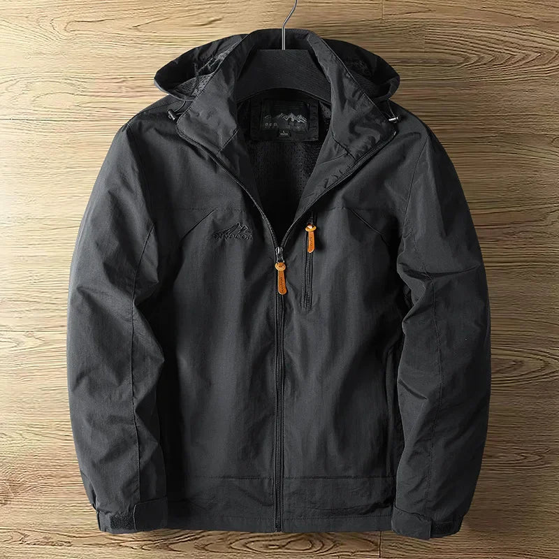 Wasserdichte und atmungsaktive Herren-Outdoorjacke