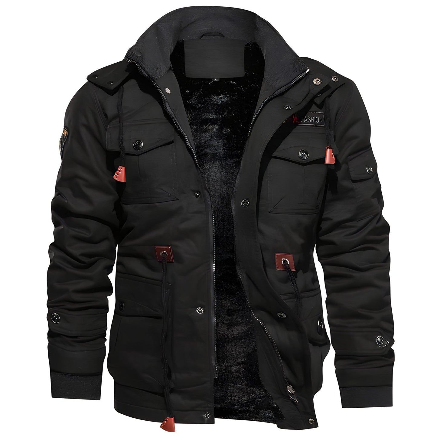 Herren Outdoorjacke Mit Taschen | Winter