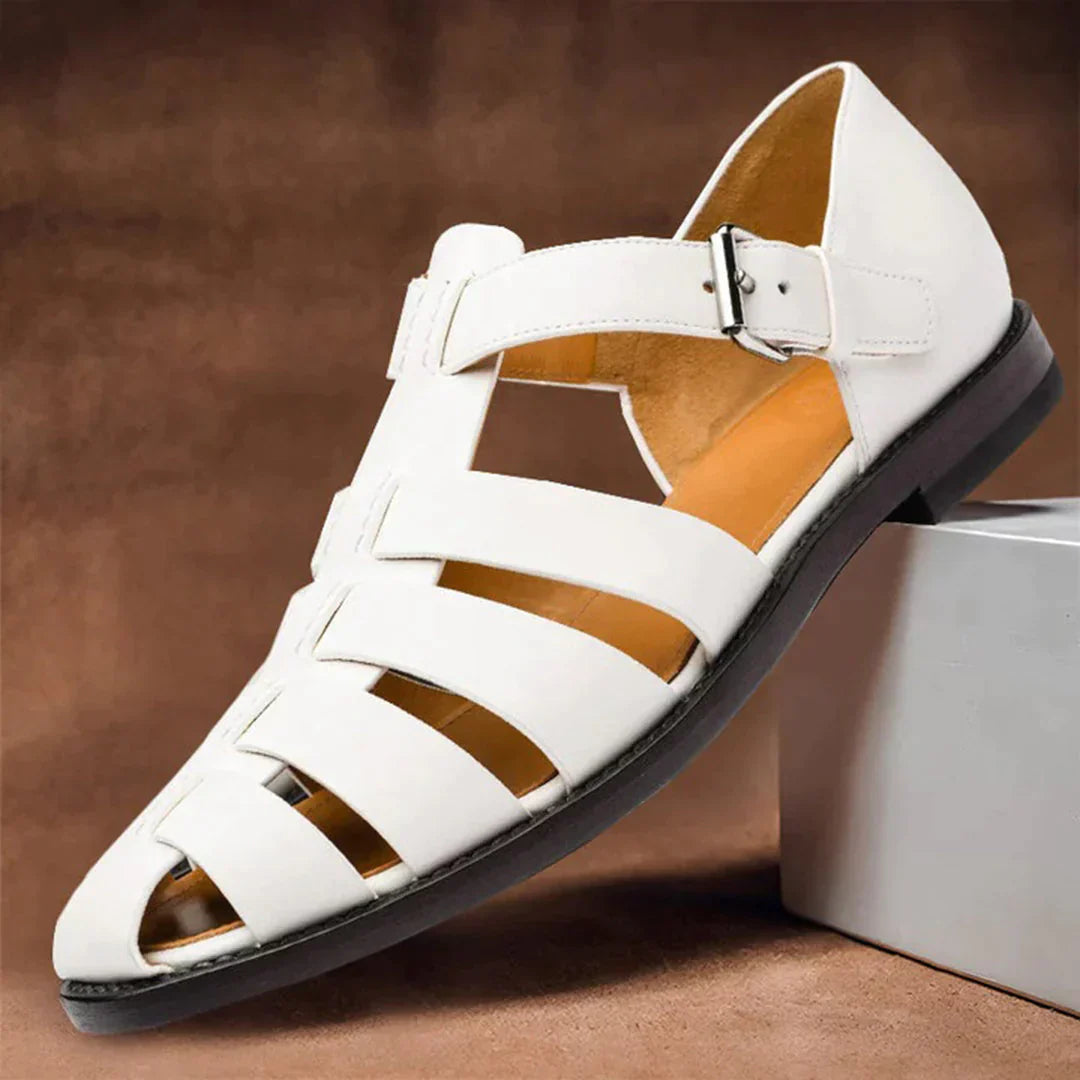 Hubert Herren Ledersandalen