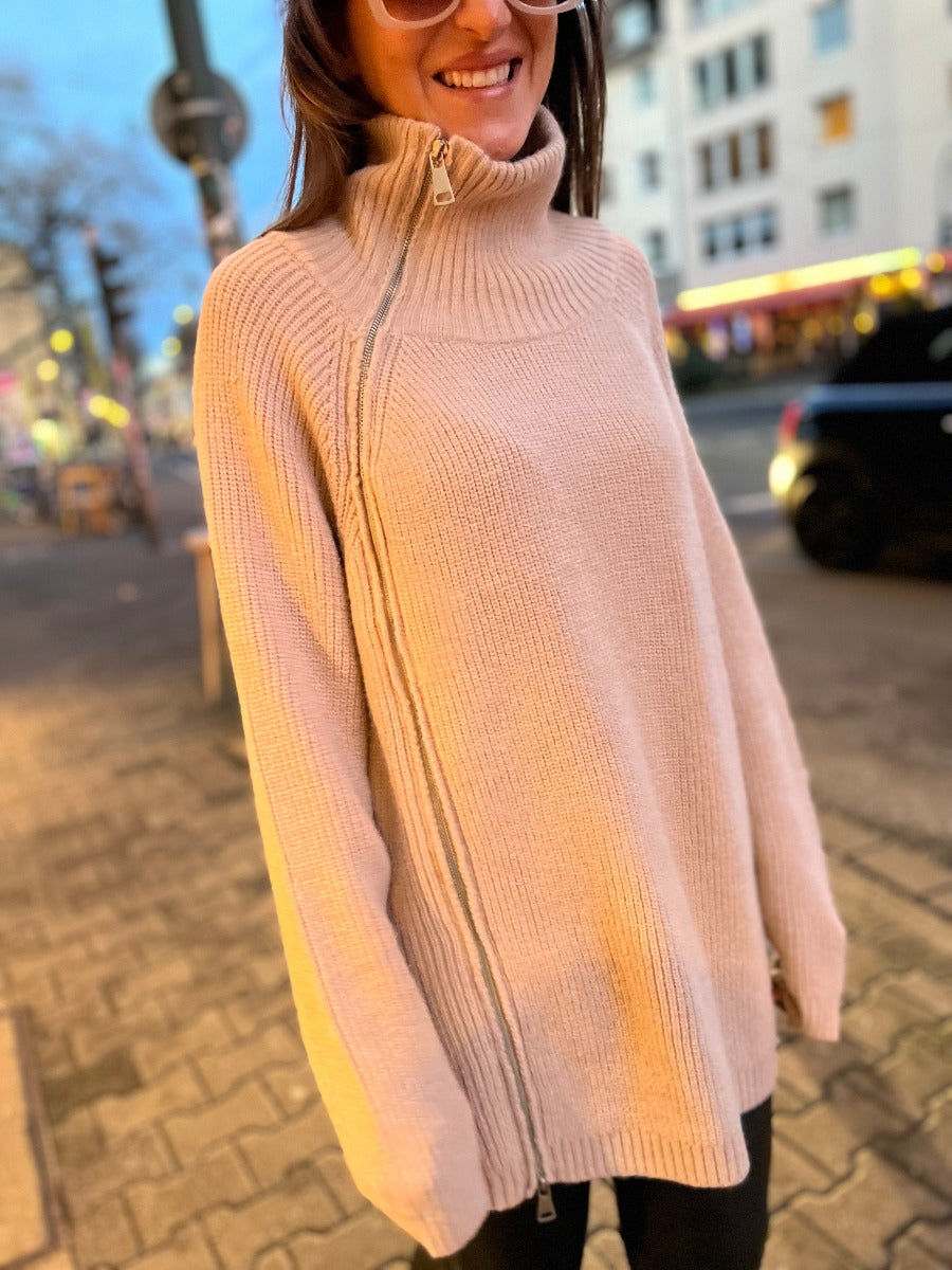 Bellindra Damen PU-Leder Kapuzenjacke