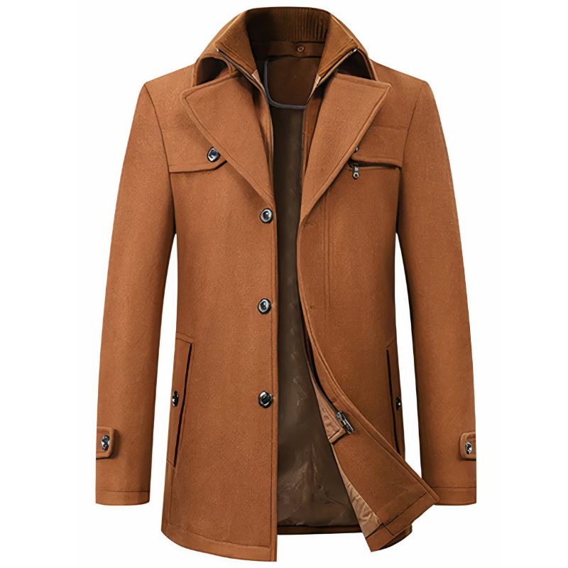 Hochwertiger Herren-Trenchcoat Jagur