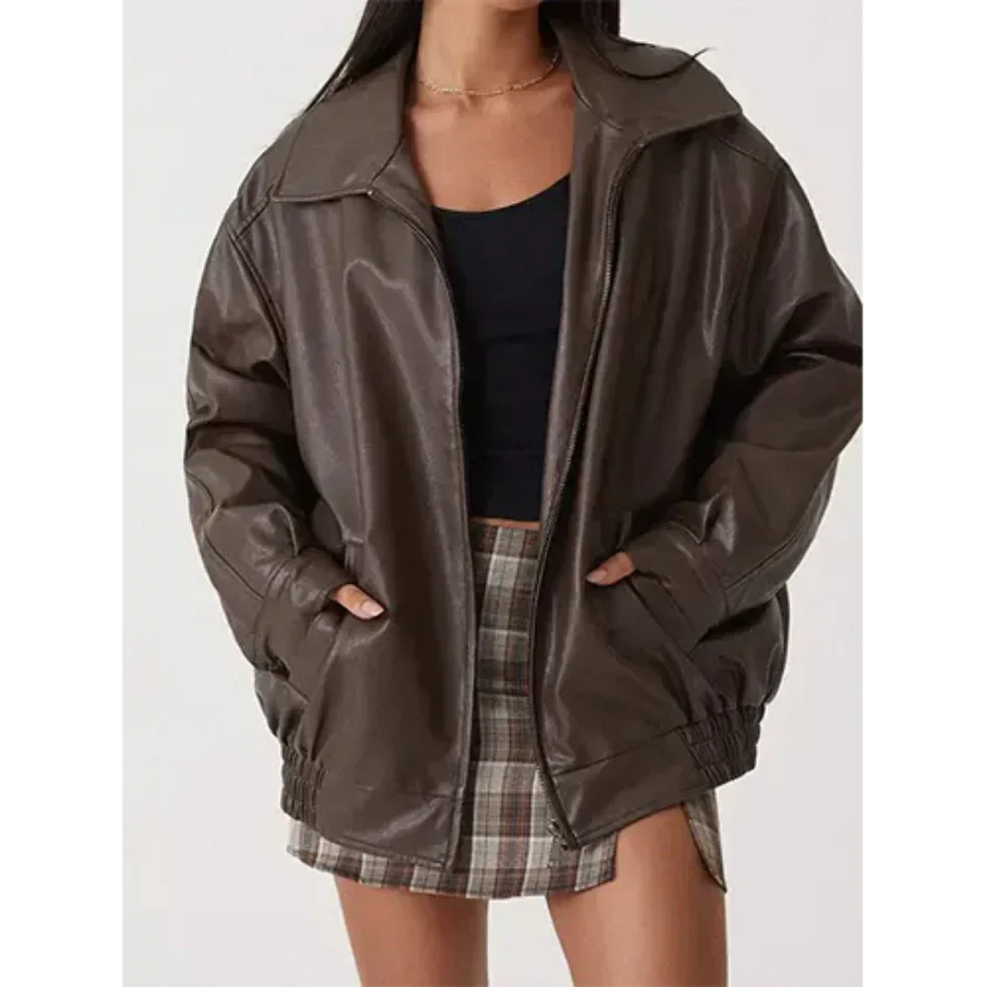 Stilzeits | Damen Klassisch Übergröße Winterjacke Warm