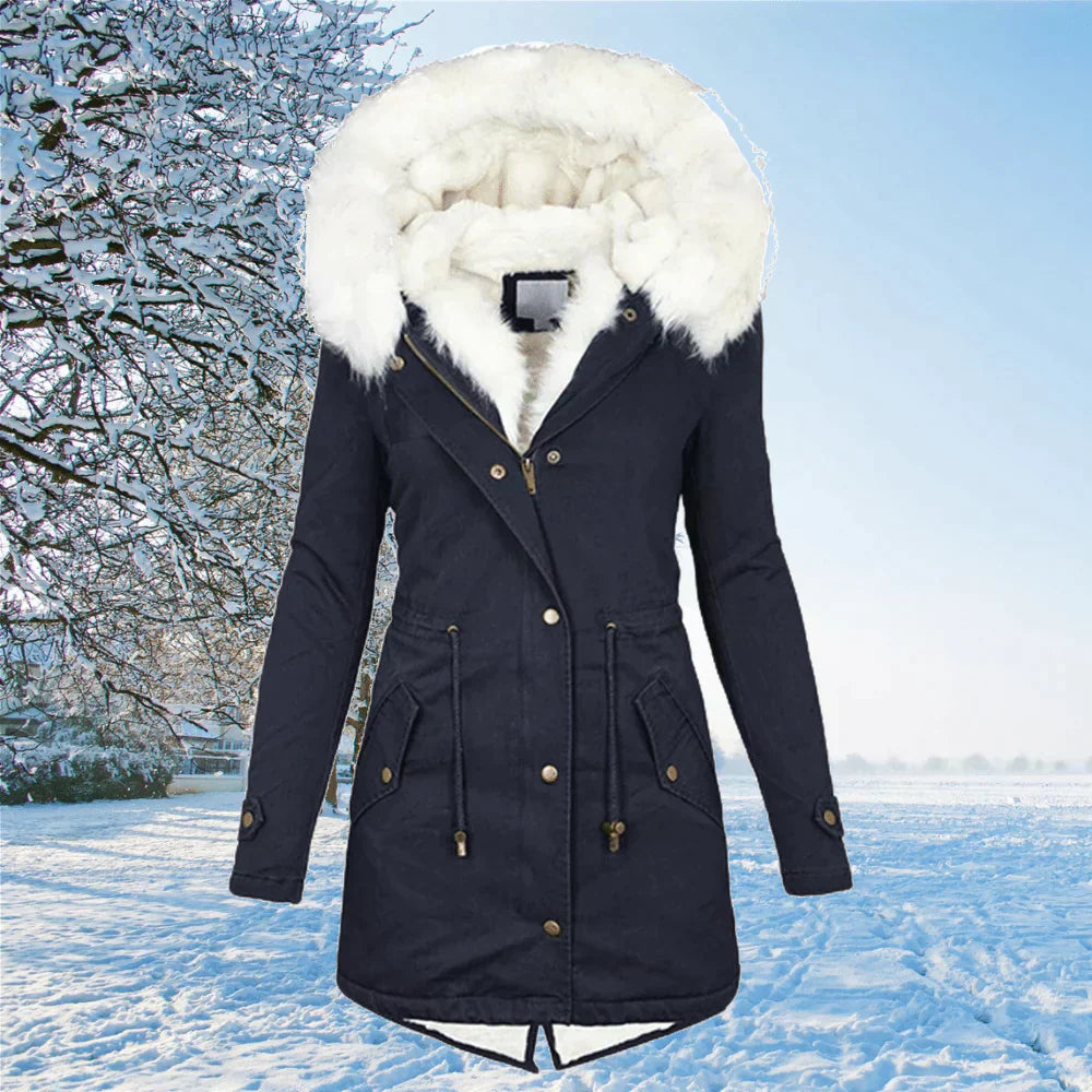 Stilzeits | Winter Fellfutter Parka Jacke für Frauen