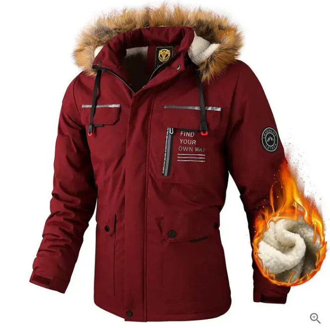 Herren Winterjacke: Hochwertig & wasserdicht