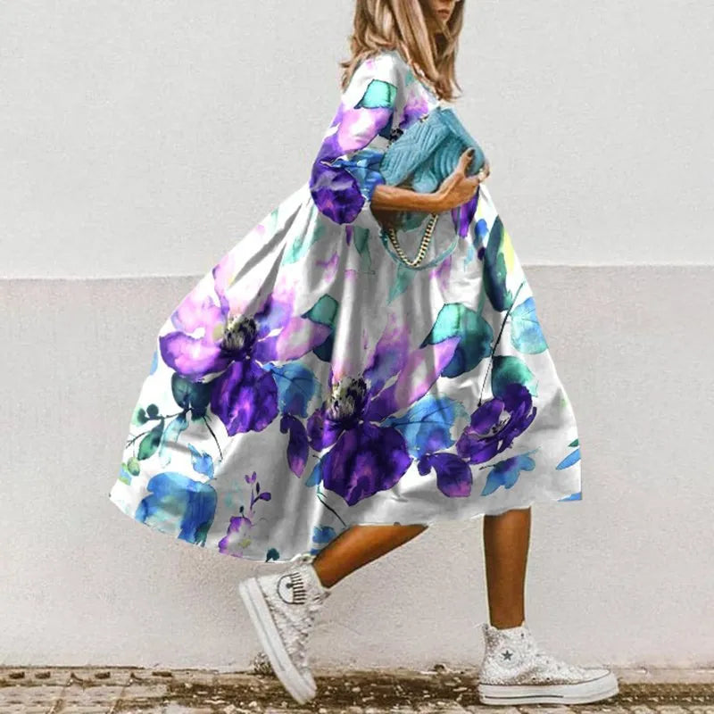 Bella Sommerkleid: Buntes Baggy-Modell