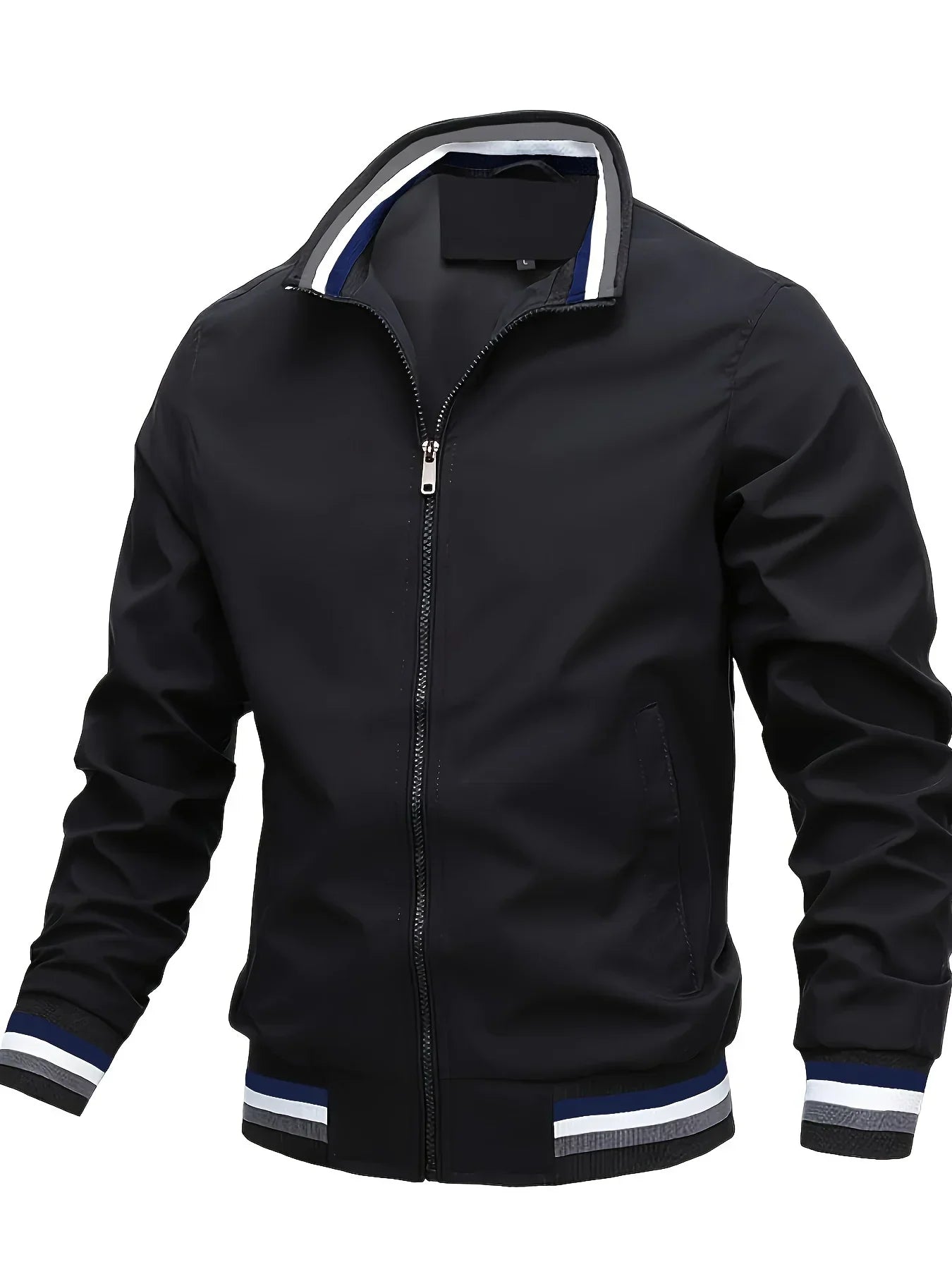 Sportliche und vielseitige Herren Übergangsjacke mit Kragen