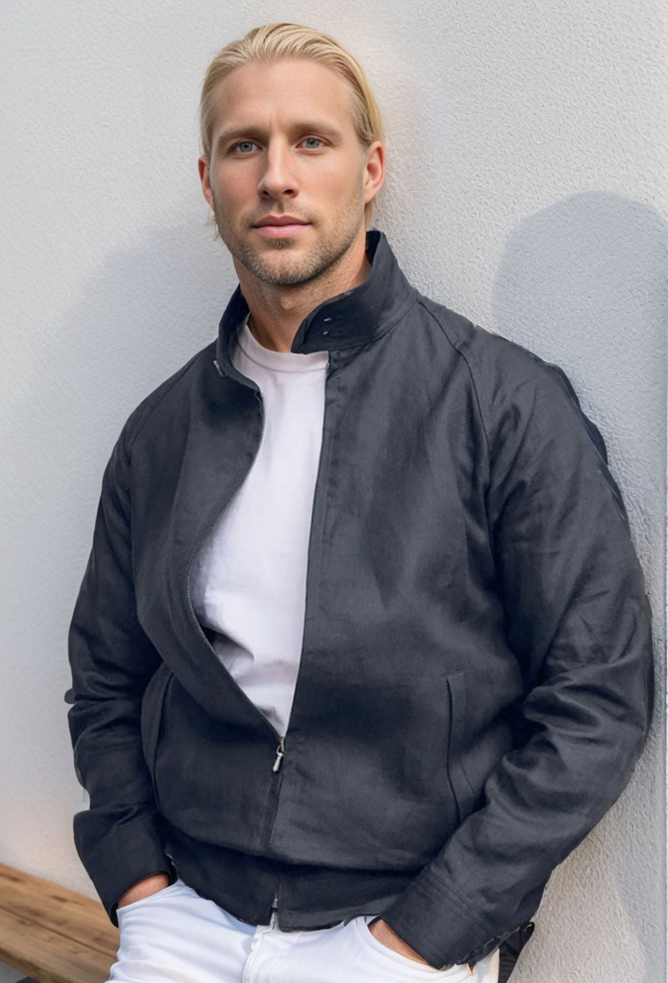 Herren leichte Übergangsjacke Stilzeits