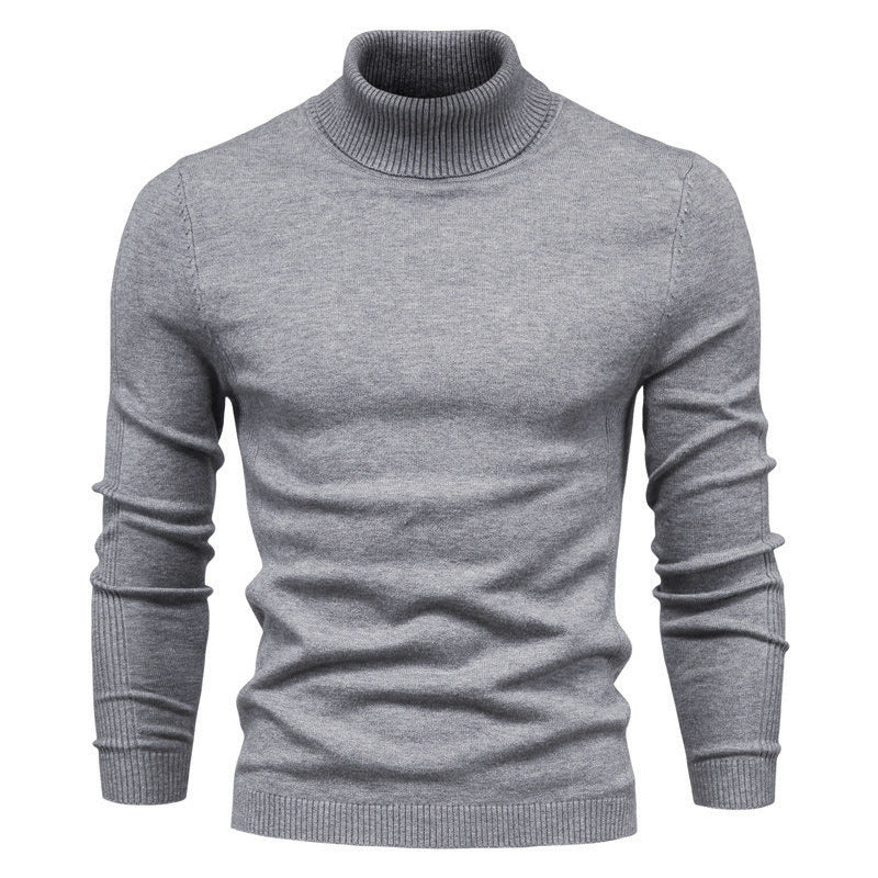 Herren Rollkragenpullover aus feinster Wolle Stilzeits