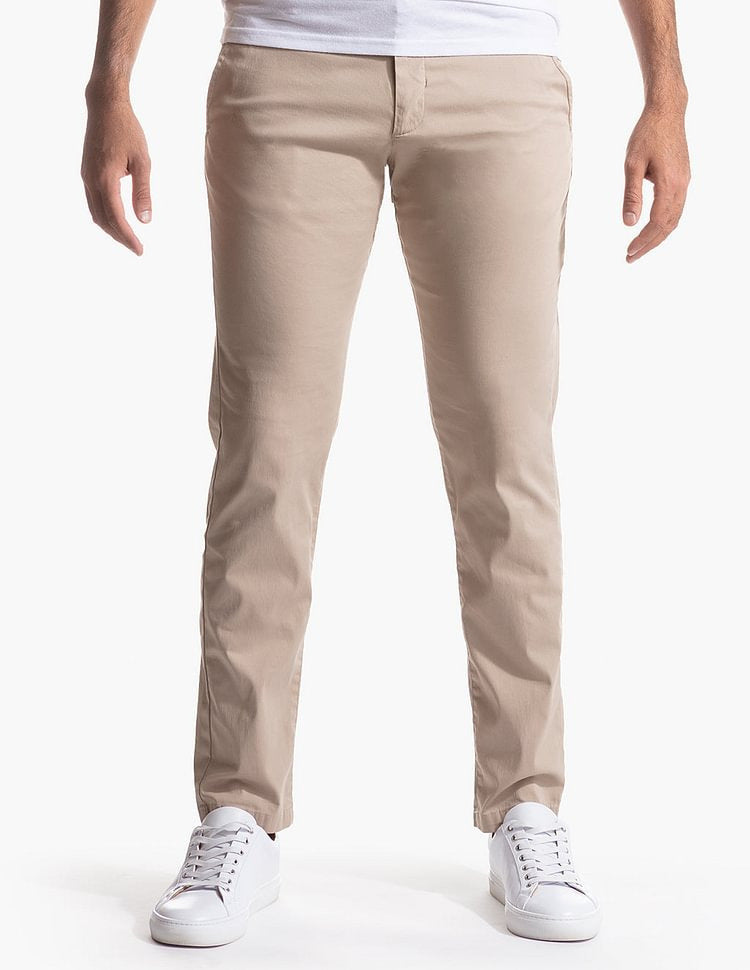 Herren Slim-Fit Chinohose aus atmungsaktivem Material Stilzeits