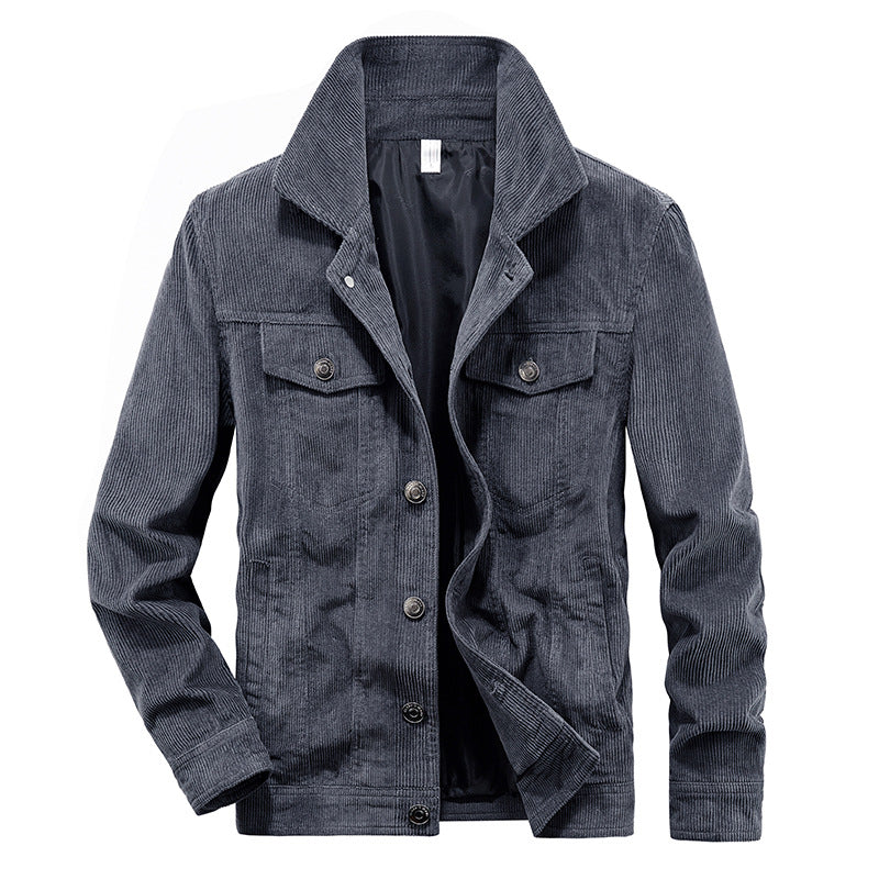 Leichte, modische Cordjacke für Herren