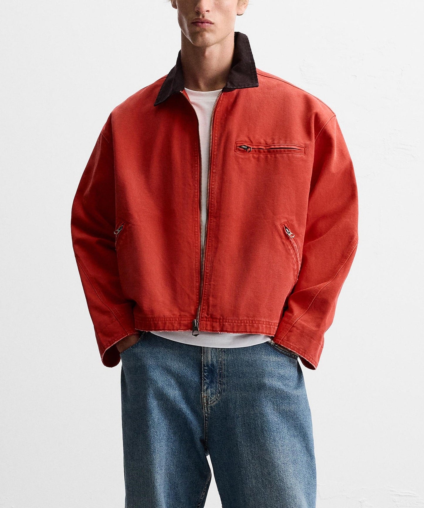 Herren vielseitige und strapazierfähige Workerjacke Hedi-Mode