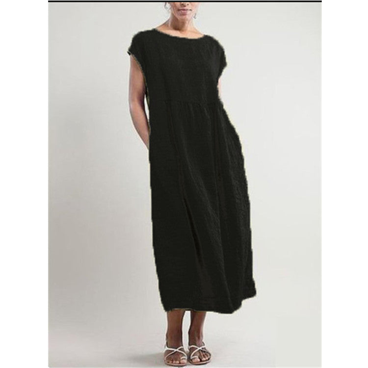 Fudus Dramatic Swing Dress: Street Style