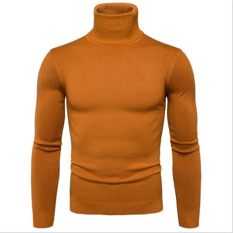 Herren Rollkragenpullover aus hochwertiger Baumwolle Stilzeits