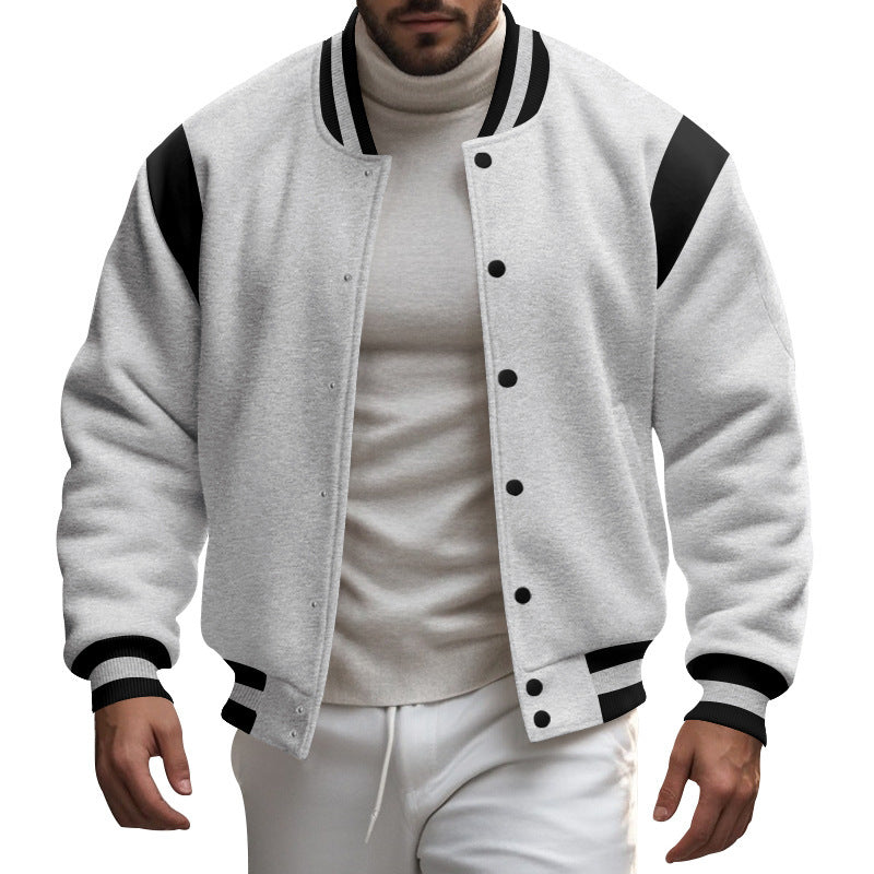 Herren stylische Sweatjacke im Sportlook Stilzeits