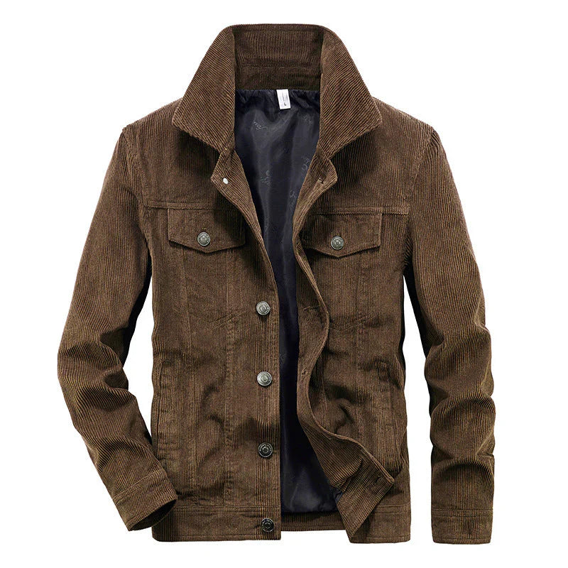 Leichte, modische Cordjacke für Herren