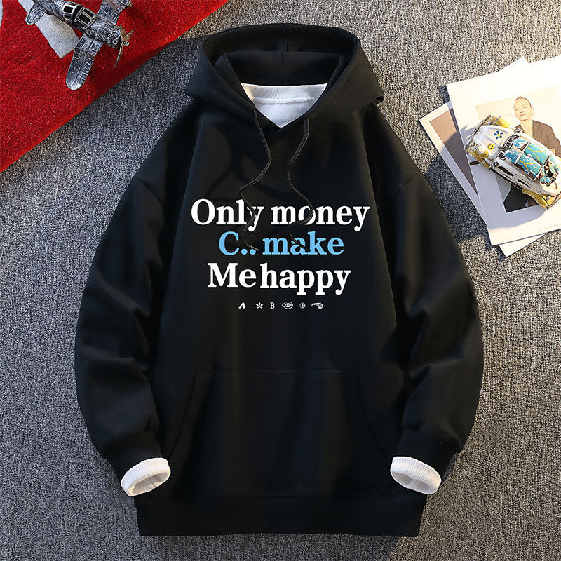 Damen Kapuzenpullover mit inspirierendem Print und lässigem Schnitt Stilzeits