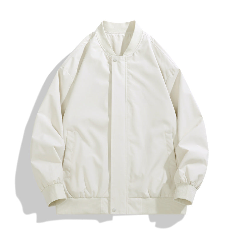 Herren sportliche Übergangsjacke mit hohem Kragen und praktischen Seitentaschen Stilzeits