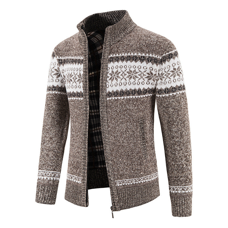 Herren Strickjacke mit zukunftsweisendem Design Stilzeits