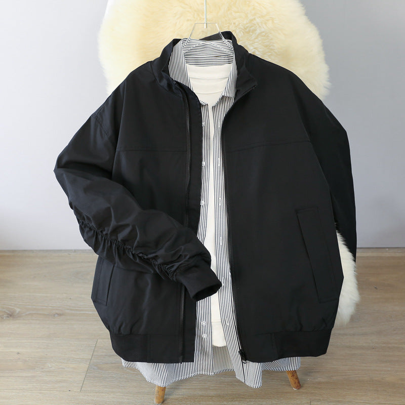 Herren Übergangsjacke mit elastischen Armöffnungen und praktischen Taschen Stilzeits