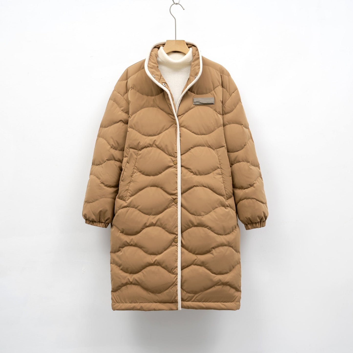 Damen gesteppter Wintermantel Stilzeits