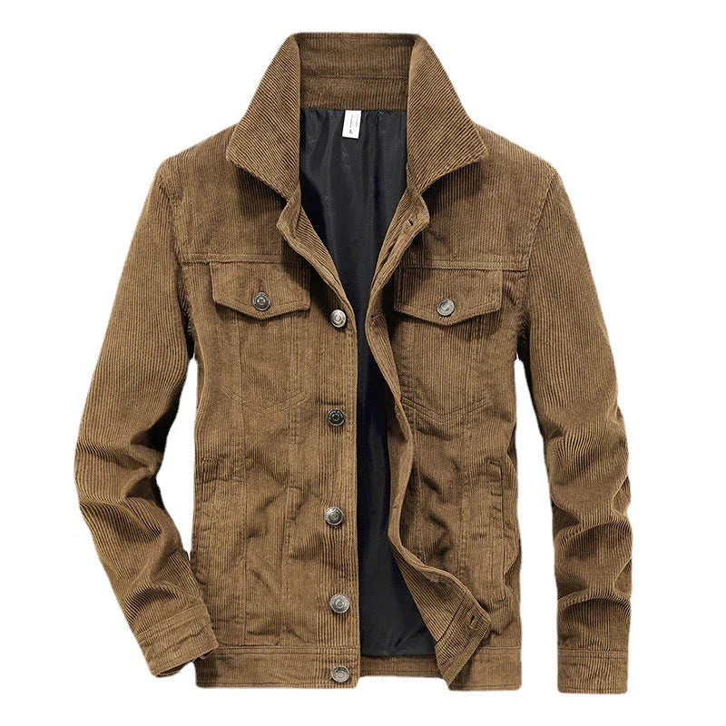 Leichte, modische Cordjacke für Herren