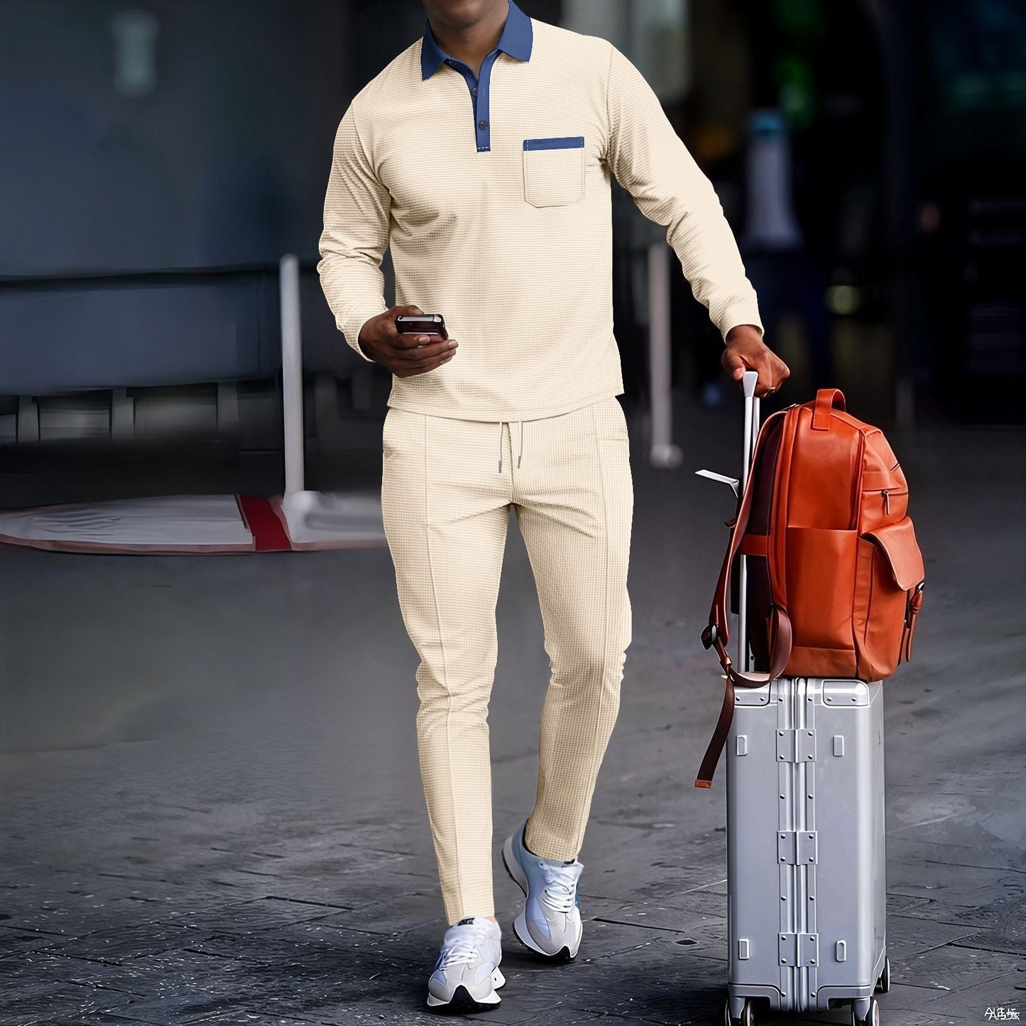 Herren Freizeit Sportanzug Stilzeits