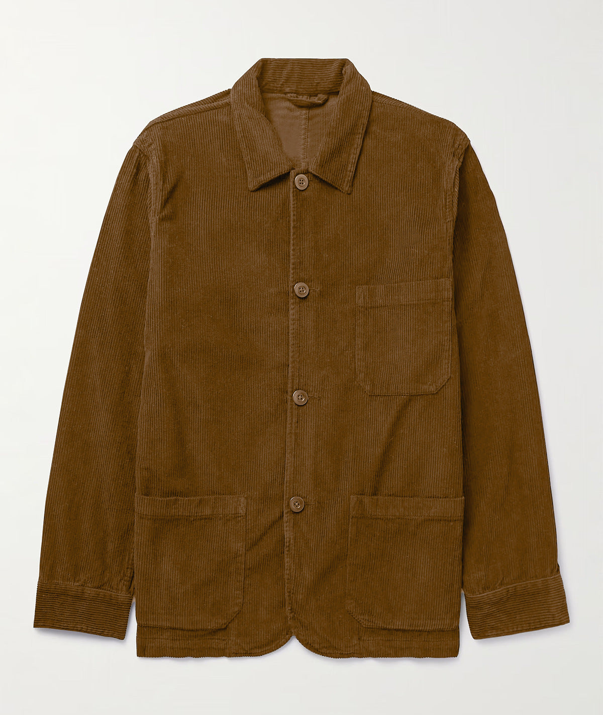 Herren lässige Cordjacke mit praktischen Taschen Stilzeits