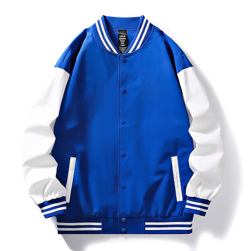 Herren sporty Bomberjacke mit Kontrastärmeln Stilzeits