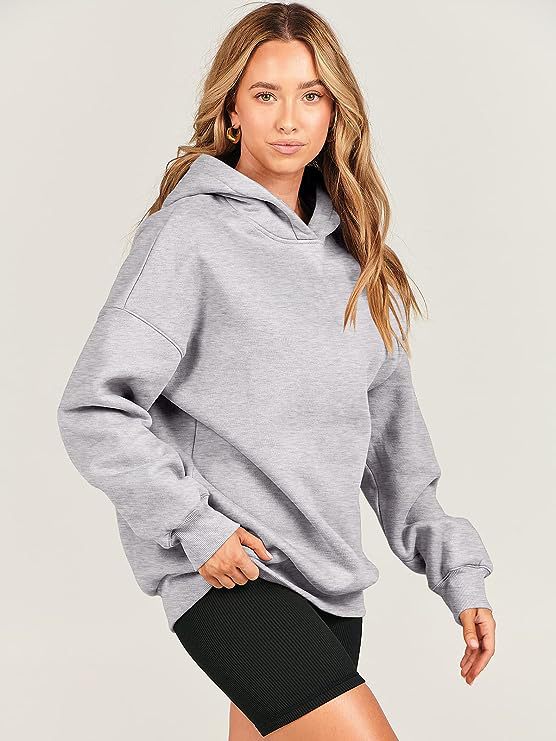 Damen Bequemer Oversized Hoodie Stilzeits