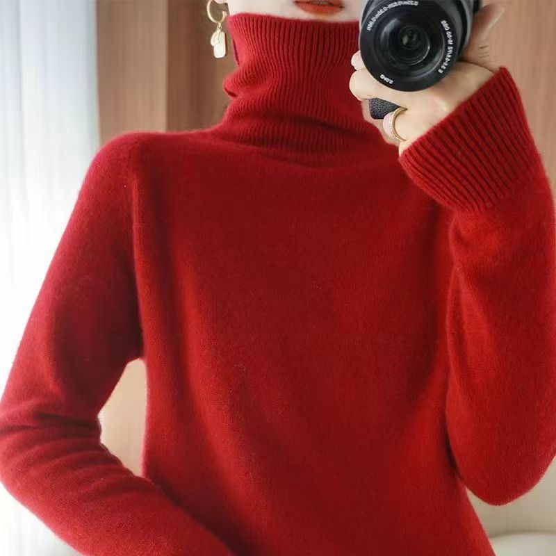 Damen Rollkragenpullover aus weichem Stilzeits