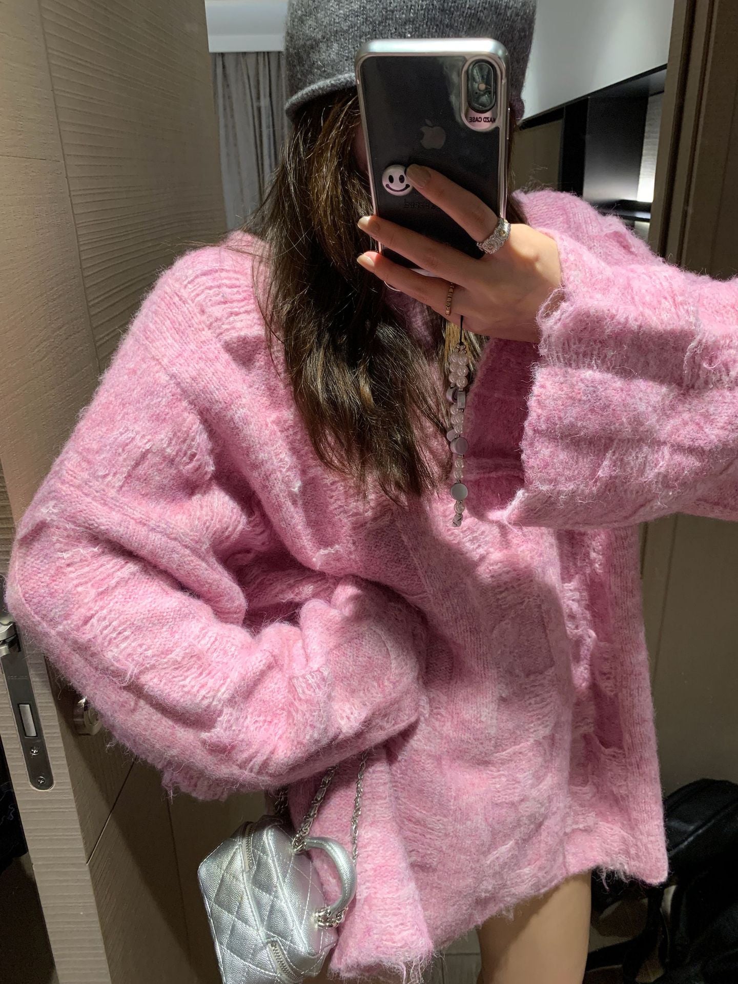 Damen Oversized Strickpullover im lässigen Pullover-Stil Stilzeits