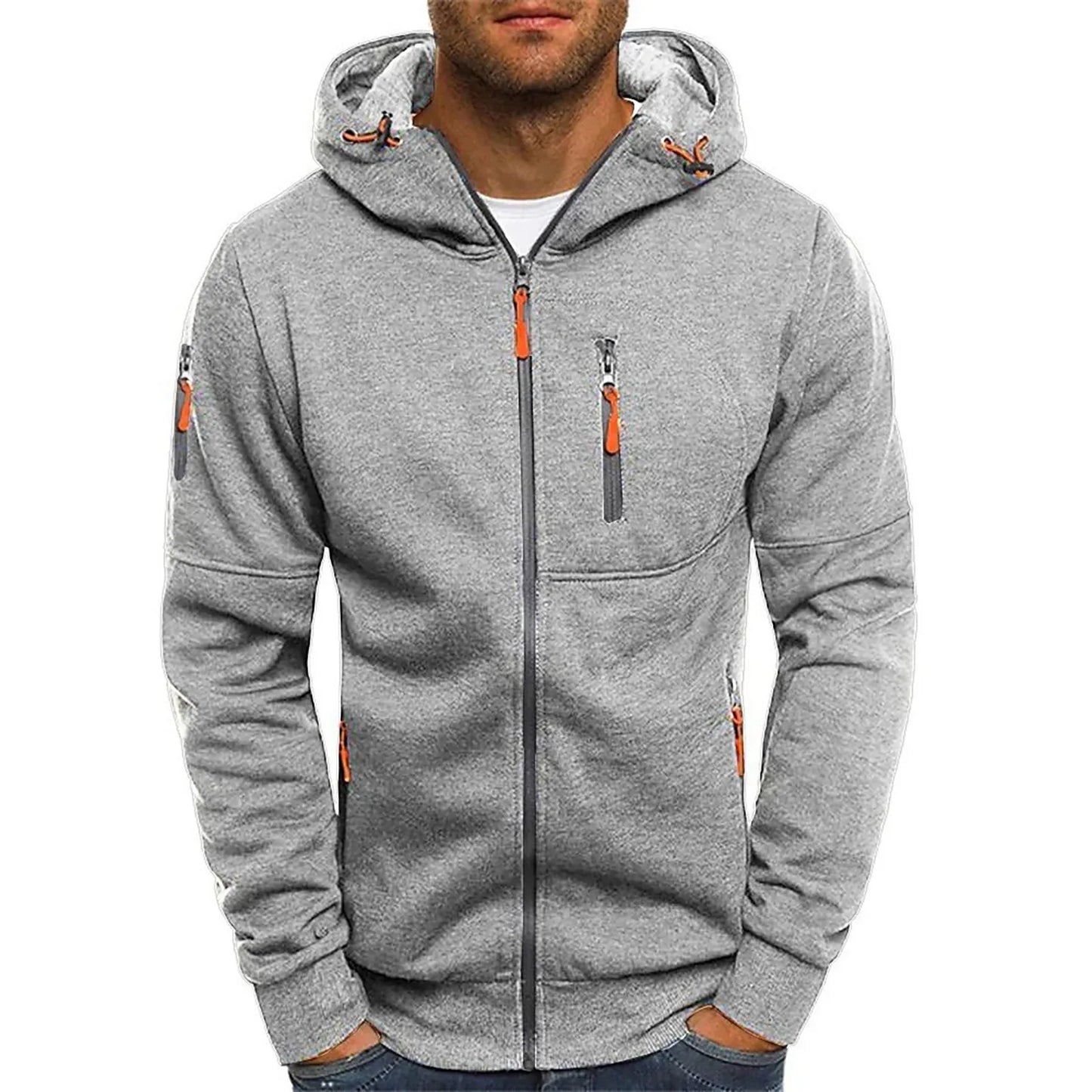 Herren Fleecejacke im eleganten Stil - Oliver