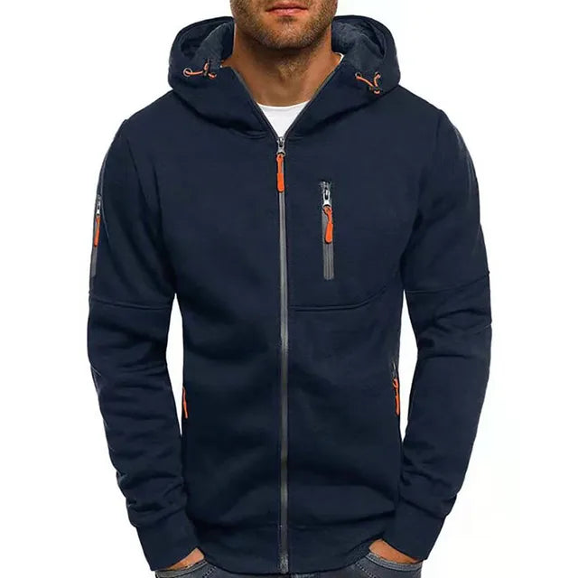 Herren Fleecejacke im eleganten Stil - Oliver