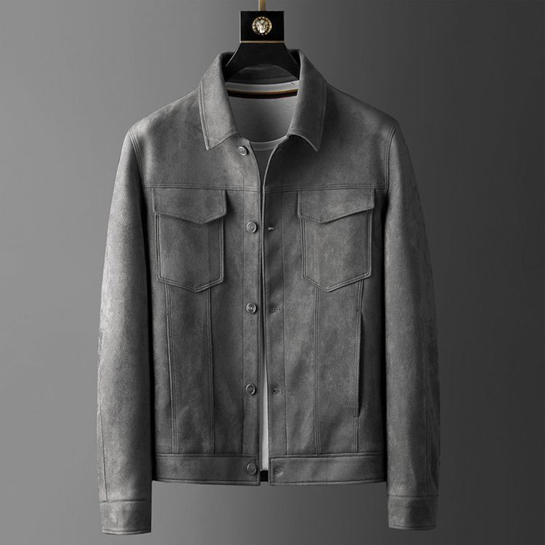 Edle Wildlederjacke für den Sommer - Drius