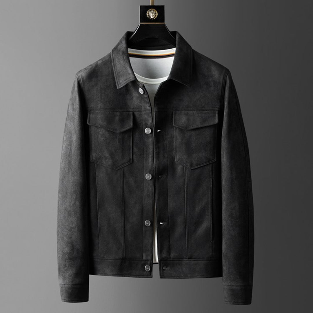 Edle Wildlederjacke für den Sommer - Drius