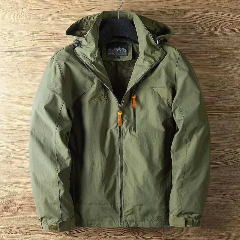 Wasserdichte und atmungsaktive Herren-Outdoorjacke