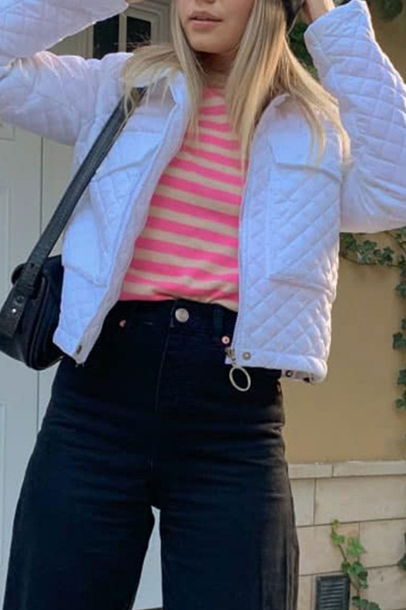 Wintar Jacke mit Reißverschluss und Taschen