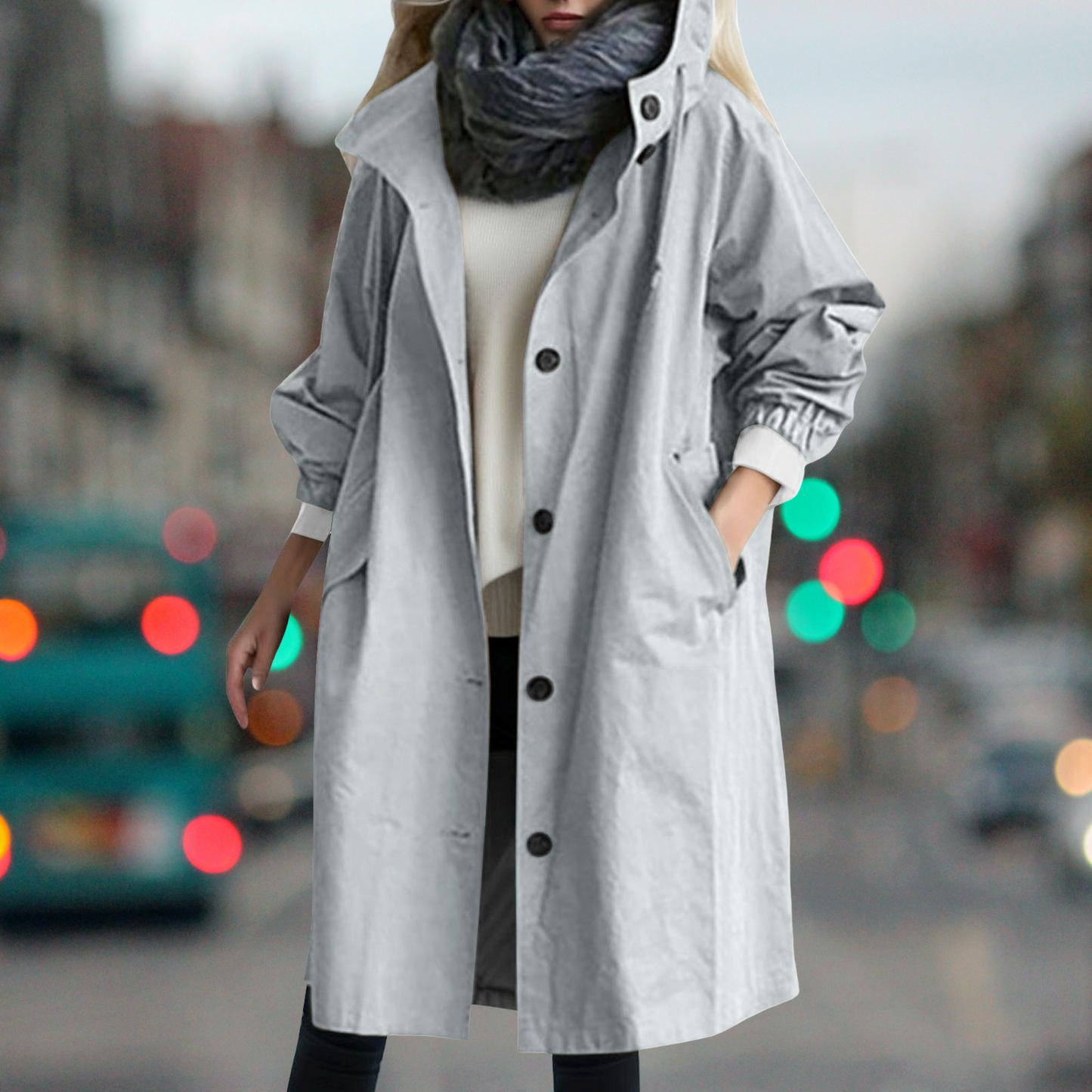 Warmer, wasserdichter Trenchcoat Bethany