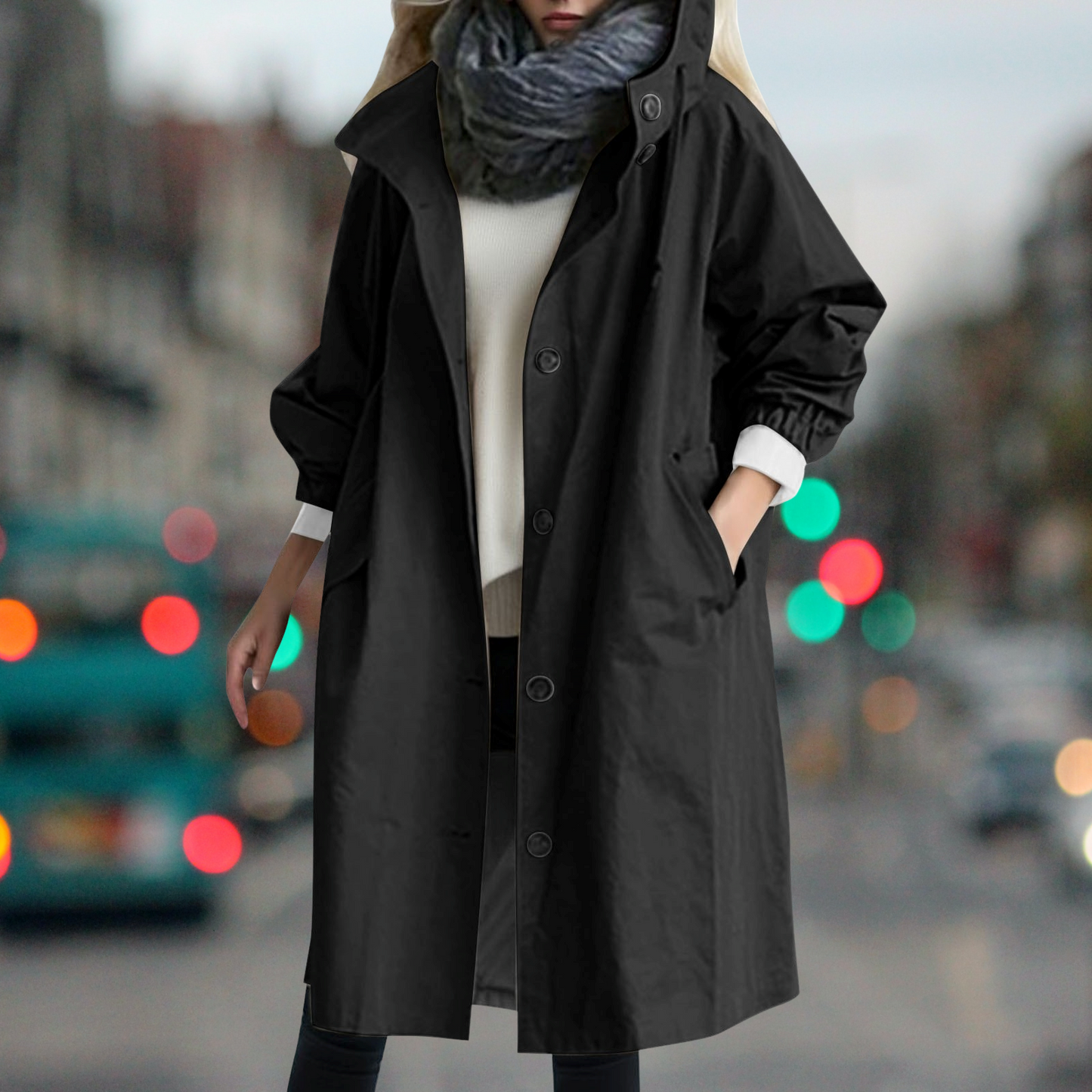 Warmer, wasserdichter Trenchcoat Bethany