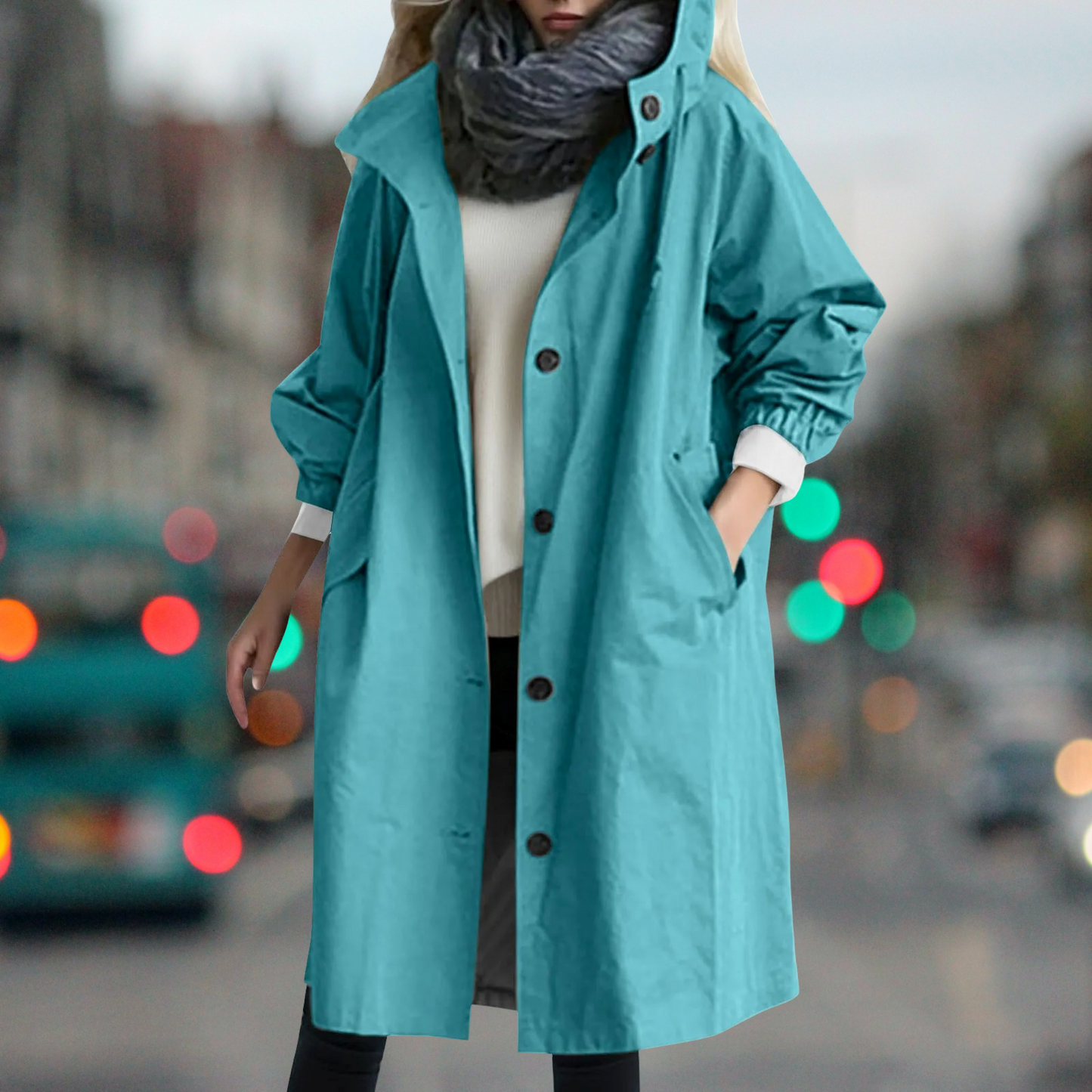 Warmer, wasserdichter Trenchcoat Bethany