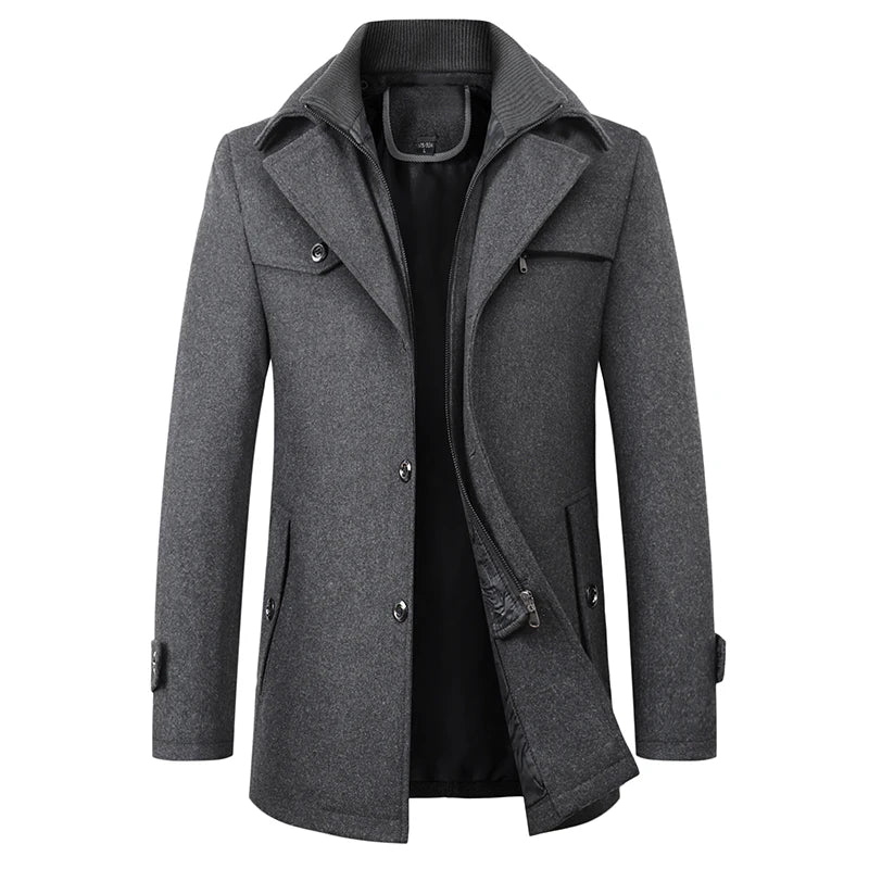 Hochwertiger Herren-Trenchcoat Jagur
