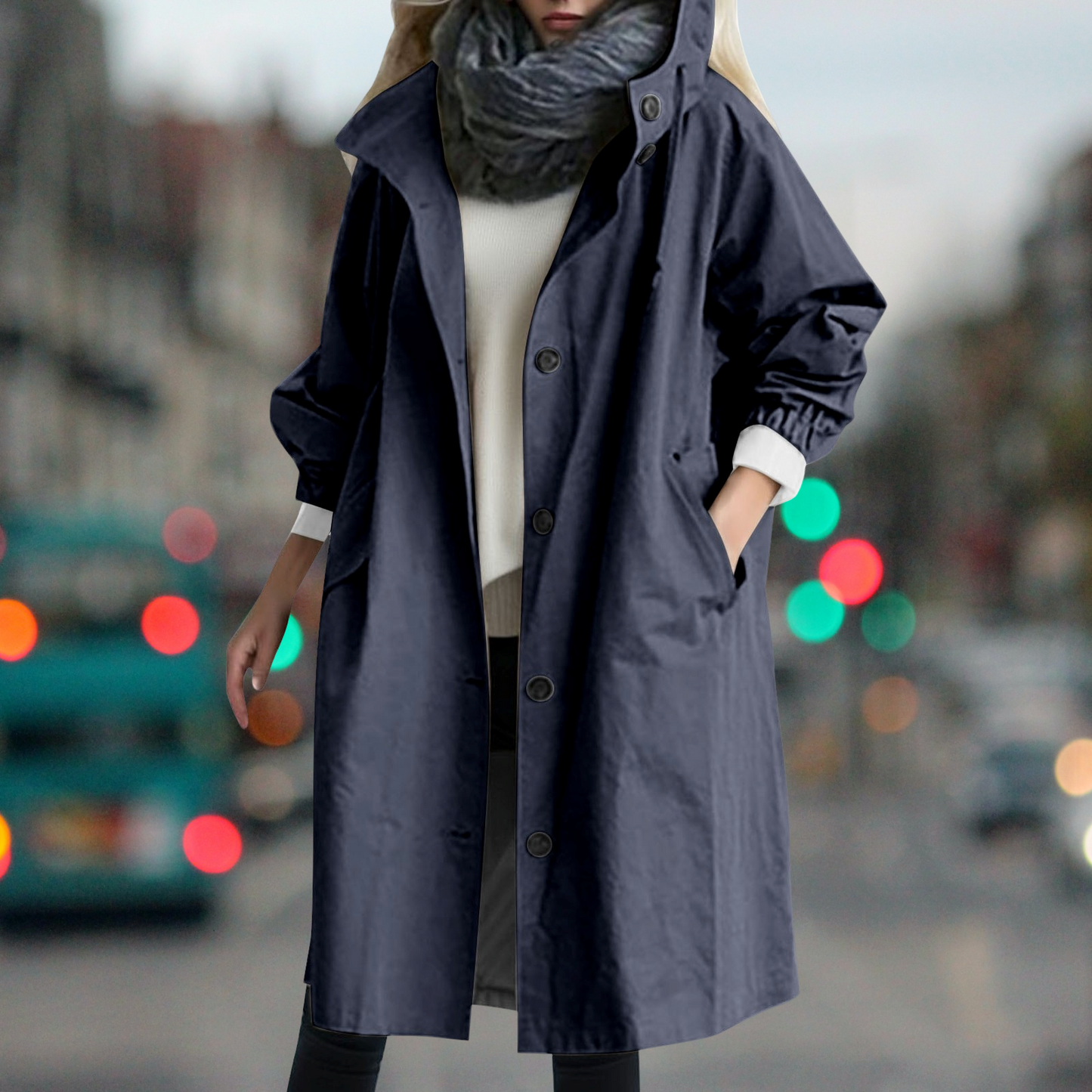 Warmer, wasserdichter Trenchcoat Bethany