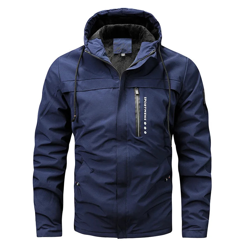 Herren Outdoor Fleece Steppjacke | Langarm