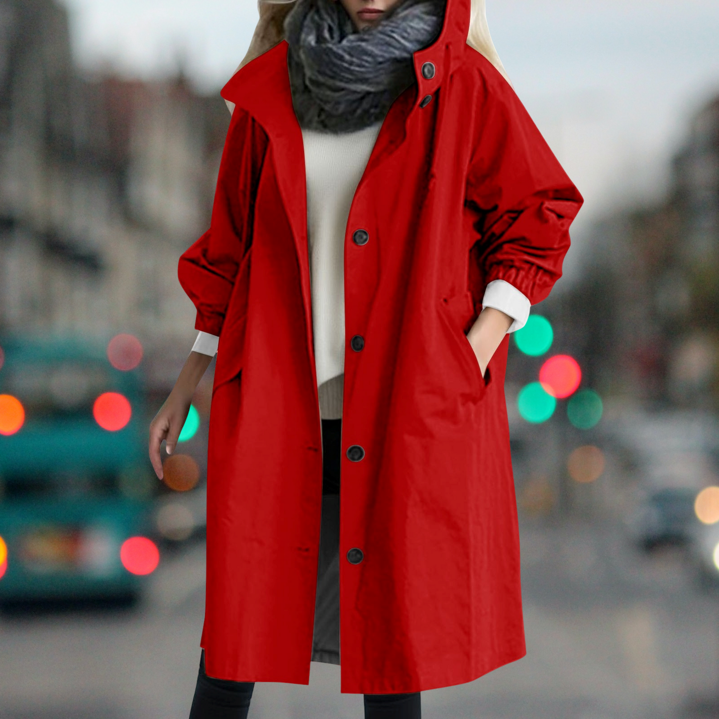 Warmer, wasserdichter Trenchcoat Bethany