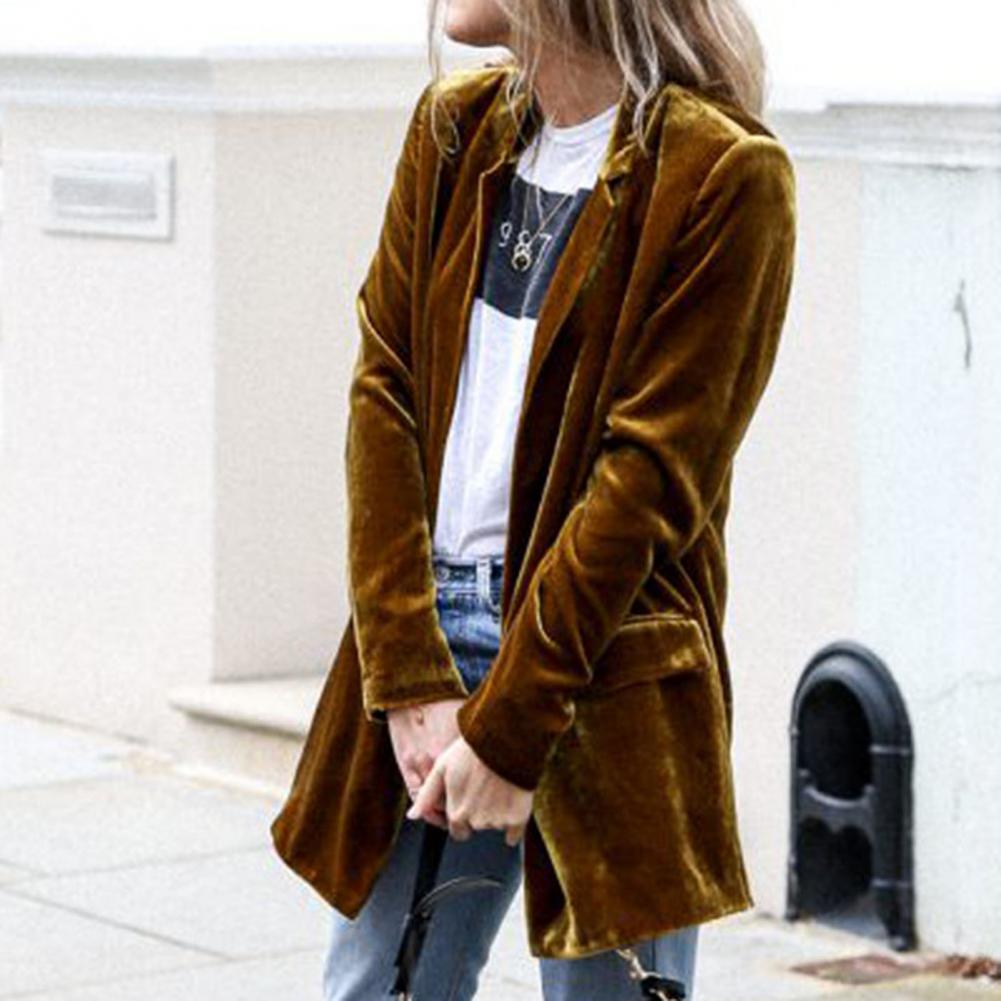 Blazer mit Langarm und Umlegekragen im temperamentvollen Design