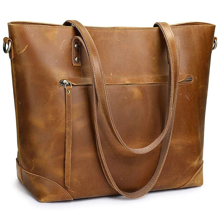 Jassi Vintage Leder Tragetasche