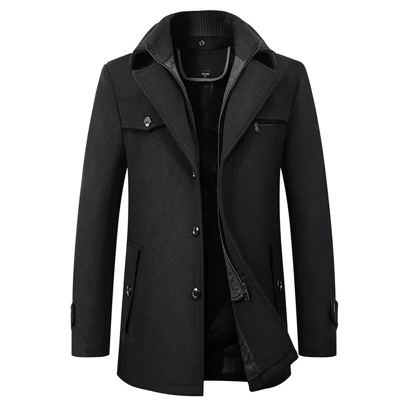 Hochwertiger Herren-Trenchcoat Jagur
