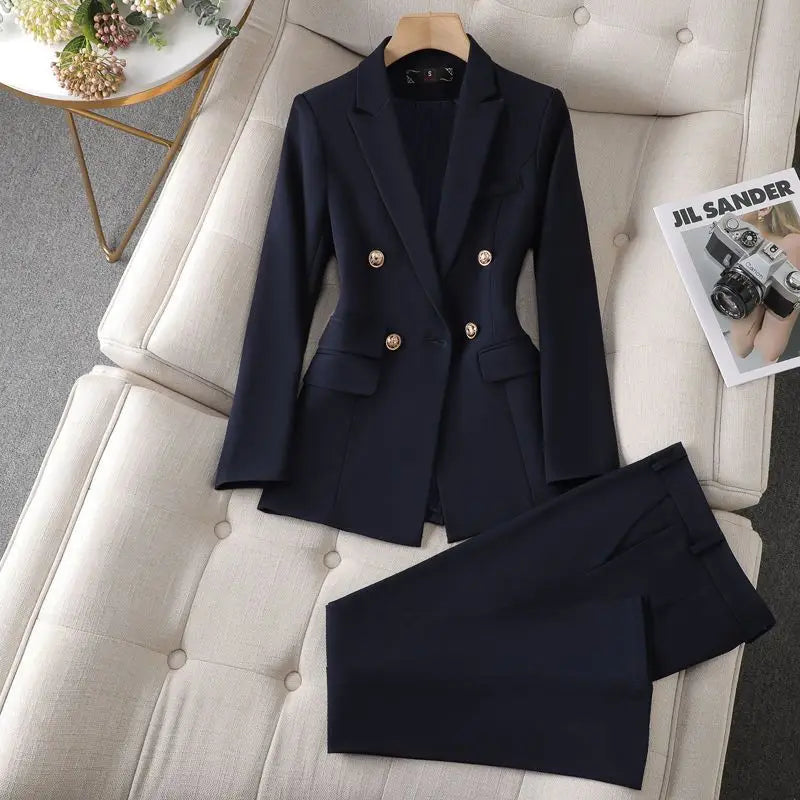 Siena Blazer and Trousers Set