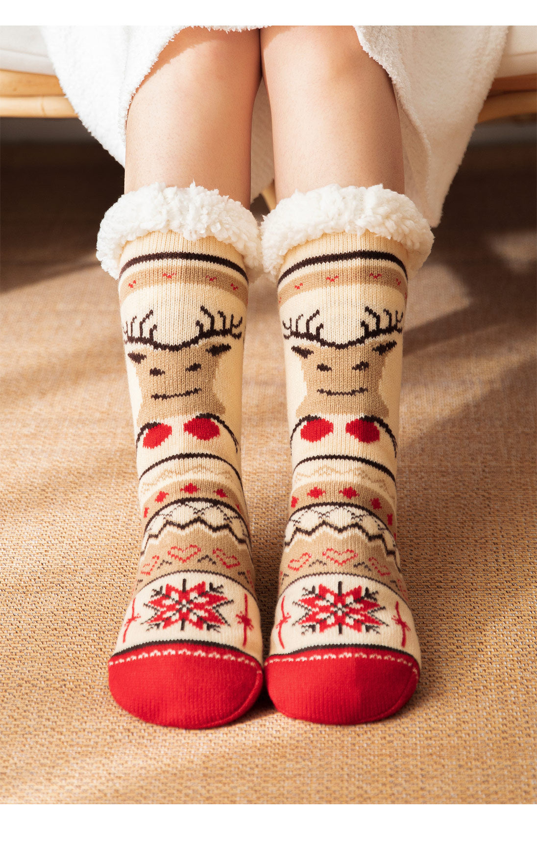 Weihnachts-Socken für kalte Wintertage